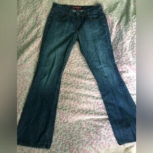 Levi's Blue Denim Boot Cut Jeans